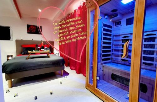 Melun Apartamento | Suite Barthelemy - Spa et Sauna