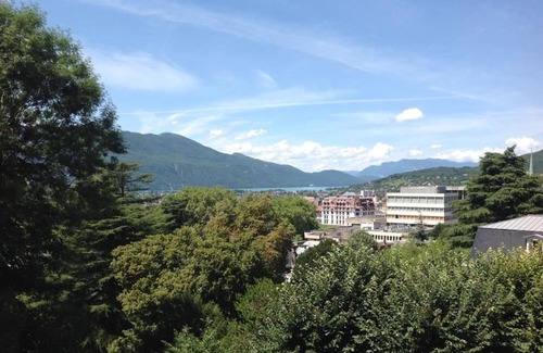 Aix-les-Bains City Center Apartamento | Suite Célestine Palace Excelsior vue lac