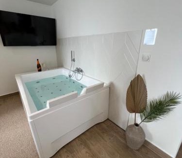 Etampes Apartamento | Suite Détente - Spa & Sauna