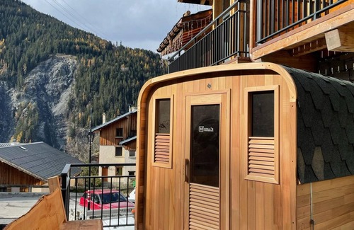 Peisey-Nancroix Apartamento | Apartamento-De Lujo-Baño Privado-Vista a la Ciudad