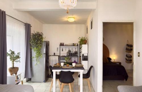 Barrio de Jalatlaco Apartamento | Suite Matria en Jalatlaco con cocina y parking de 1 a 7 huespedes