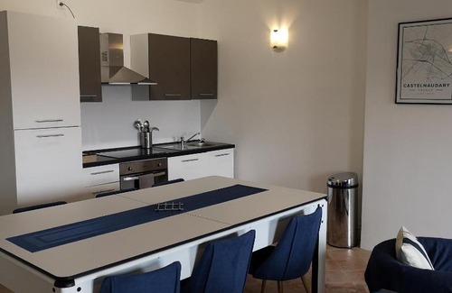 Castelnaudary Apartamento | Suite Mermoz -T3- Belle vue - Billard-wifi-Vélo
