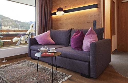 Riezlern Apartamento | Suite "Oswalda Hus", 2 habitaciones con ducha - Hotel Oswalda-Hus - Familia Müller