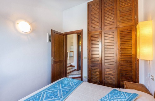 Costa Paradiso Complejo | Villa Rosa 8 con piscina privada y solarium con vista al mar