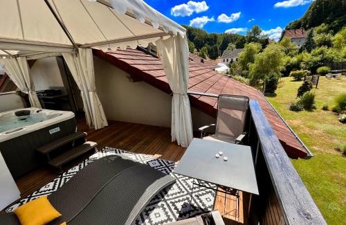 Meisenthal Apartamento | Suite spa privatif Verte Vallée, séjour zen