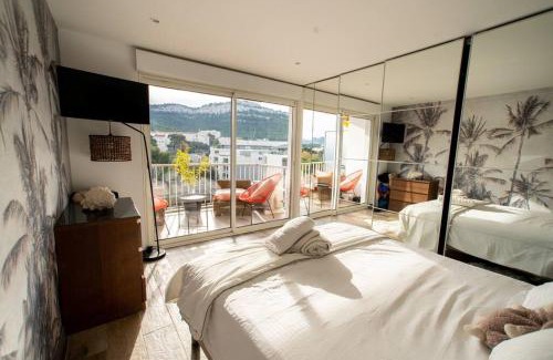 La Pointe Rouge Apartamento | Suite vue sur mer