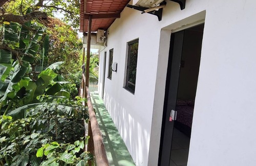 Barra Grande Chalet De Esquí | Suite con baño privado, entrada individual y cocina exterior.