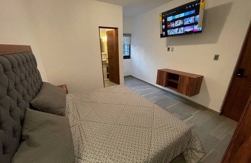 Coyoacán Apartamento | Suites de lujo NUEVAS, recién remodeladas a 5 min en carro del Estadio Azteca