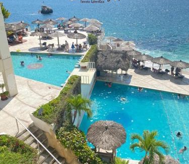 Zona costera de Acapulco Hotel | Suites Omega Torres Gemelas