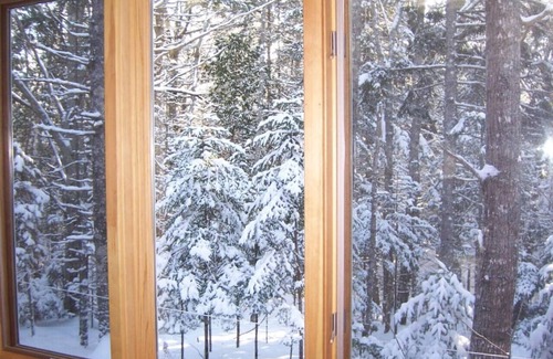 Mount Desert Cabina | Winter Wonderland cabina en el Parque Nacional de Acadia