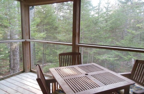 Mount Desert Cabina | Winter Wonderland cabina en el Parque Nacional de Acadia