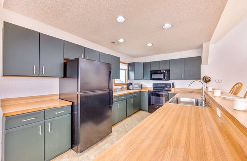 Rodanthe Casa | Casa de ensueño con vista al mar y piscina, jacuzzi, paseo marítimo a la playa, se admiten perros