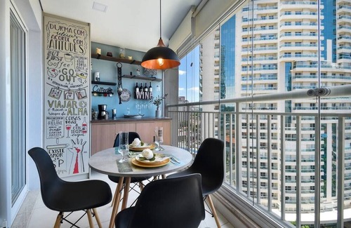 Pinheiros Alquiler De RV | Summit Pinheiros| Charming and Cozy Apartment| Wi-Fi| Swimming Pool