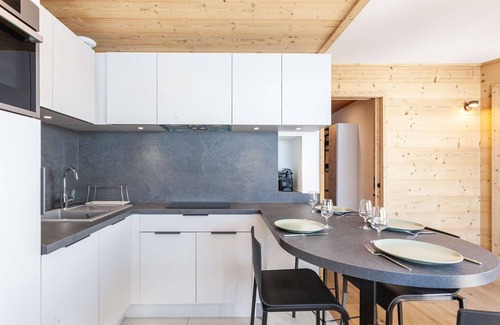 Val-Thorens Apartamento | sumptuous 34m² apartment for 4 people overlooking the snow-capped mountains