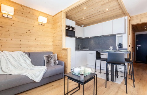 Val-Thorens Apartamento | sumptuous 34m² apartment for 4 people overlooking the snow-capped mountains