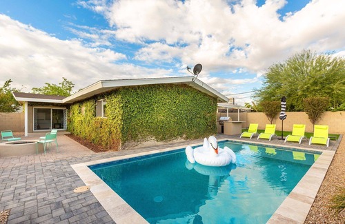 South Scottsdale Cabaña | Sunhaven -pool Heat Available - Walk to Old Town