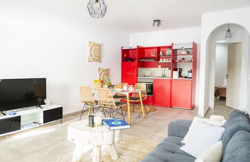 Agios Stefanos Apartamento | sunlight ornos suites Azure