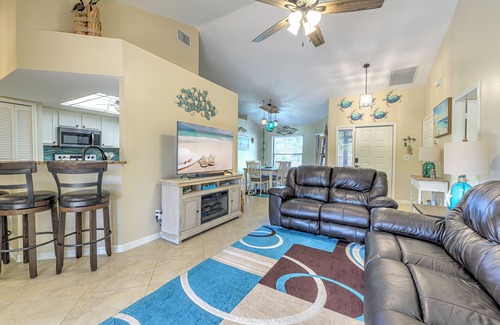 Trafalgar Casa | Sunny 3 BR Private Pool Retreat in Cape Coral Near Golf, Dining & Beaches