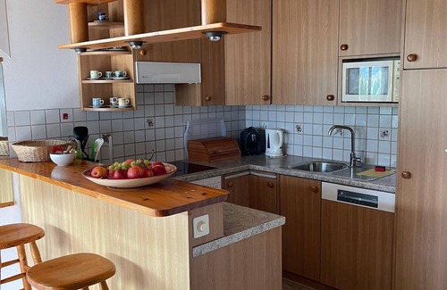 Caslano Apartamento | Sunny 4-room apartment with large palm terrace. Lake view