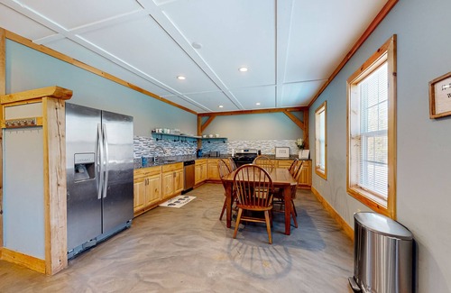 Ellsworth Casa | Sunny duplex near forests and lakes with open layout, smart TV, & washer/dryer