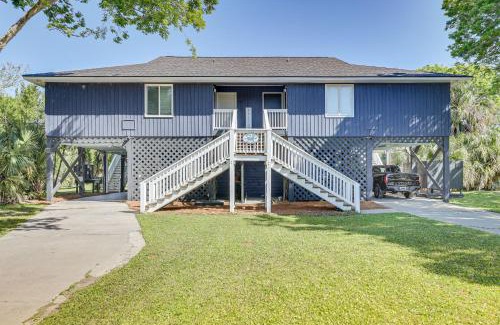 Edisto Island Casa | Sunny Edisto Island Duplex - Half Mile to Beach!