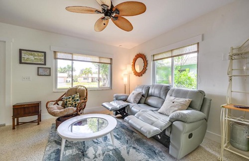 Central Naples Casa | Sunny Florida Escape with Patio, Grill and Fire Pit!