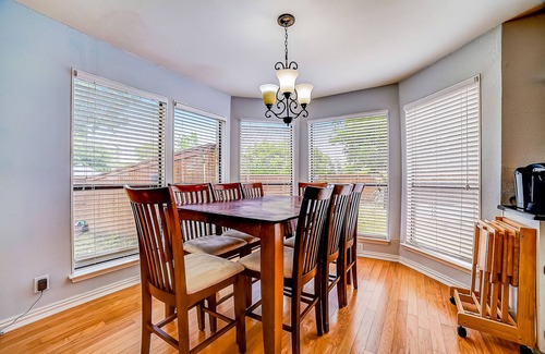 North San Antonio - SAT Casa | Sunny home with private outdoor pool, enclosed backyard, desks, W/D, AC