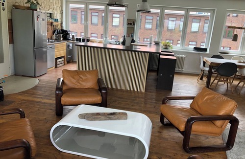 Hammerbrook Casa | Sunny, large loft near the harbor city of Hamburg