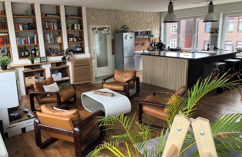 Hammerbrook Casa | Sunny, large loft near the harbor city of Hamburg