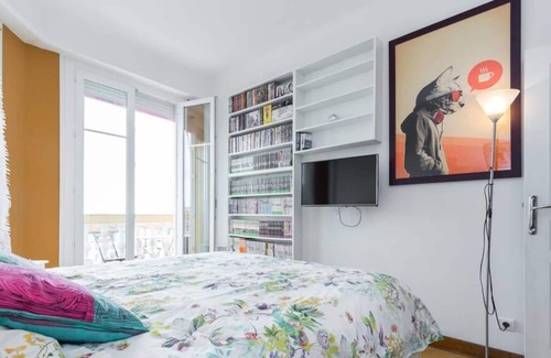 Cimiez Apartamento | Loft soleado con vista increíble! ¡Caminando por todos lados!