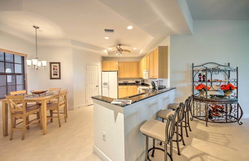 Burnt Store Marina Condominio | Sunny Punta Gorda Condo w/ Golf Course View!