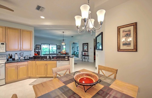 Burnt Store Marina Condominio | Sunny Punta Gorda Condo w/ Golf Course View!