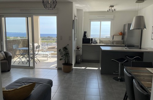 Ajaccio Apartamento | Sunny T2 with sea view
