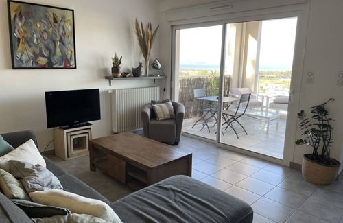 Ajaccio Apartamento | Sunny T2 with sea view
