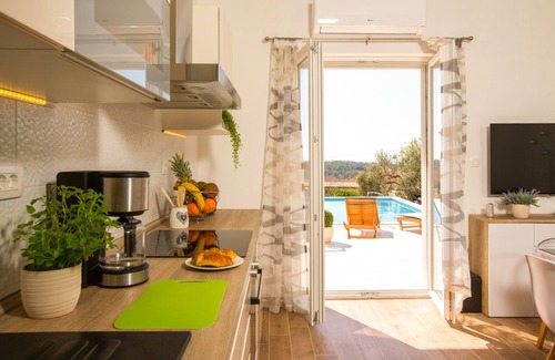 Cilipi Villa | Sunny Villa, elegante y moderno nueva propiedad con piscina privada, cerca de Dubrovnik