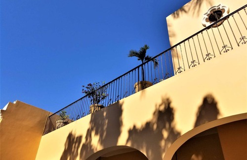 Costa Casa | Sunny, warm two-story colonial home located just one block from parque Santa Lucia,