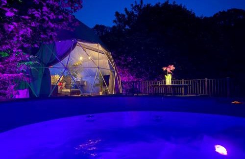 Newton Ferrers Apartamento | Sunridge Geodome with private Hot tub