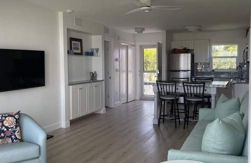 Boca Grande Condominio | Boca Grande Waterfront Condo overlooking Marina & Stunning Sunrises~Pool, WiFi