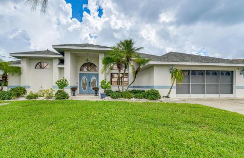 Gulf Cove Casa | Sunroom and Dock! Canal-Front Home in Port Charlotte