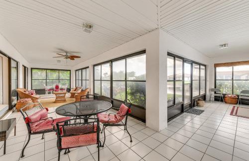 Gulf Cove Casa | Sunroom and Dock! Canal-Front Home in Port Charlotte