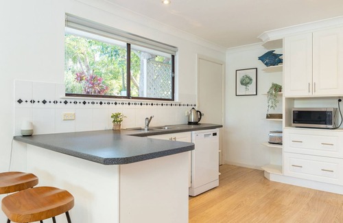 Smiths Lake Casa | Atardecer en Sandbar - Pacific Palms Holidays