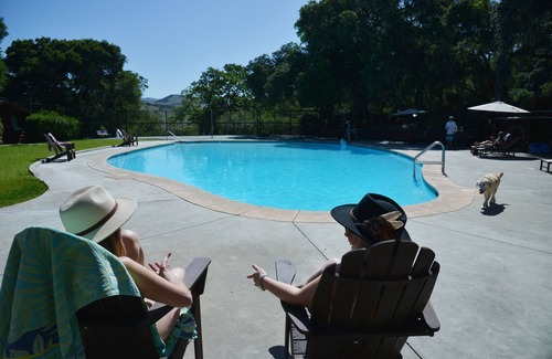 Carmel Valley Cabina | Sunset Cabin at Camp Carmel Valley with breakfast and activities!