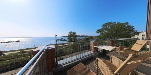 Alt Gaarz Apartamento | SUNSET LOFT Rerik Meerblick Maisonettewohnung mit großem Balkon