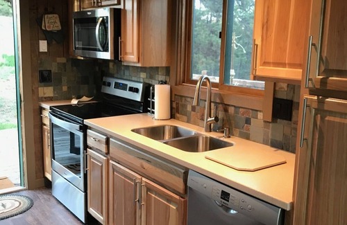 Florissant Cabina | Sunset Pines Cabin: impresionantes vistas con bañera de hidromasaje
