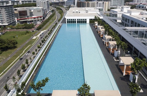 Kampung Sembulan Baru Apartamento | Sunset Rooftop 2 BR Suite