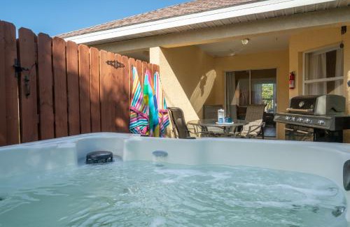 Indialantic Casa | Sunset Serenity - 3BR Beach Townhome with outdoor patio - NEW HOT TUB, Steps to Ocean Fun!