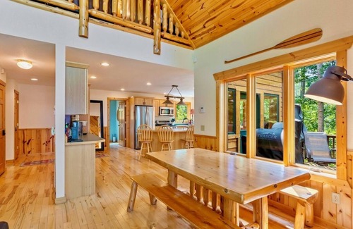 Fifty Lakes Cabina | Sunset Serenity on Kego Lake