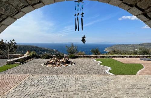 Neon Oitylo Casa | Sunset View Stone House, Areopoli Mani