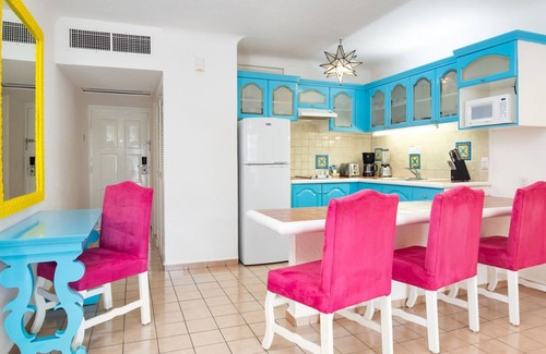 Fluvial Vallarta Condominio | Sunset Views & Resort Perks! 2BR Oceanfront Suite in PV’s Heart