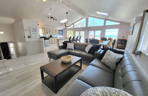 New London Casa | PUESTA DE SOL EN EL PARQUE DE LA PLAYA DEL OCÉANO! 6 CAMAS QUEEN! ¡MILLONES DE VISTA DEL DÓLAR DEL ATLÁNTICO!